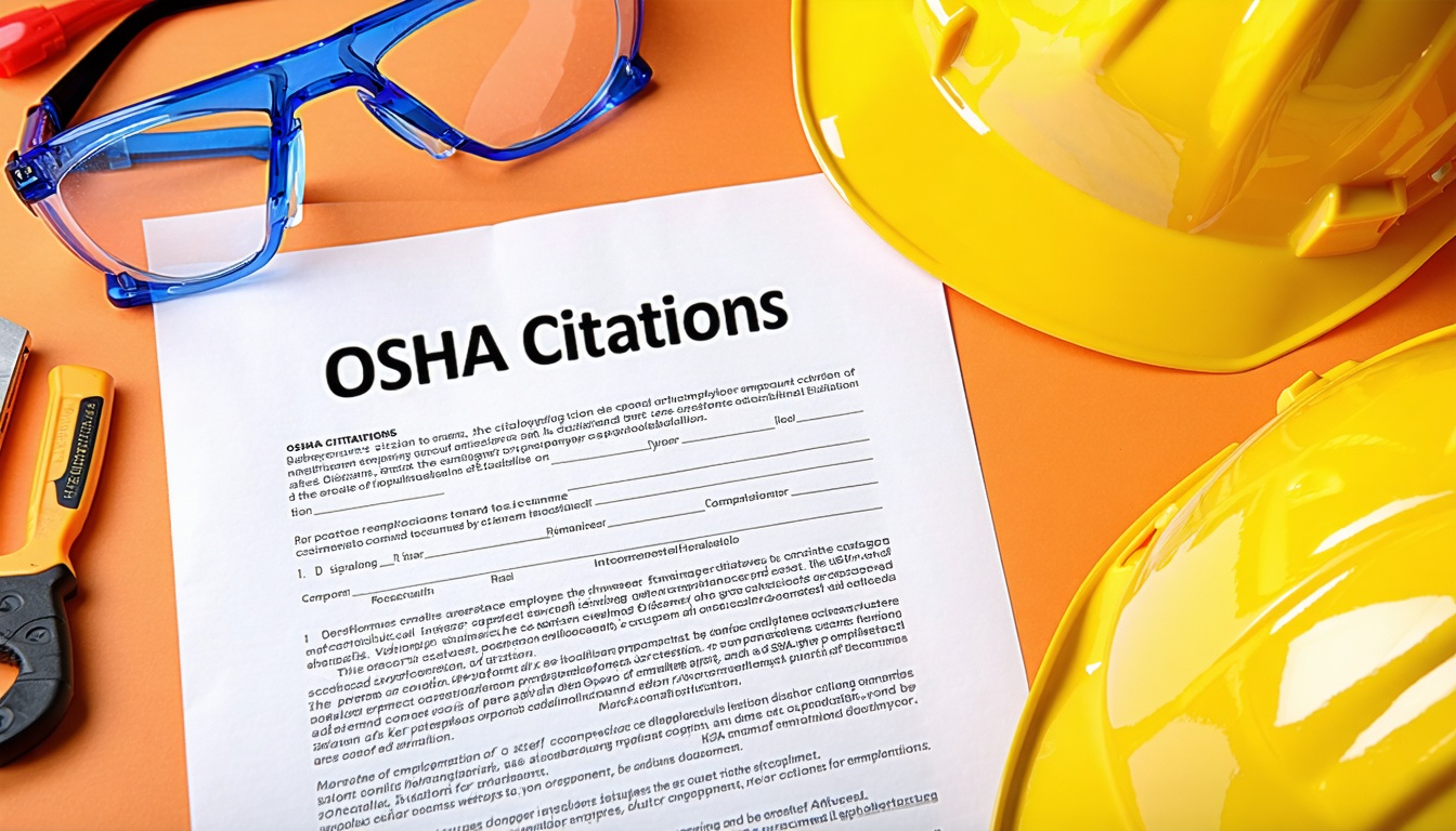 when the employer receives an osha citation it must be​